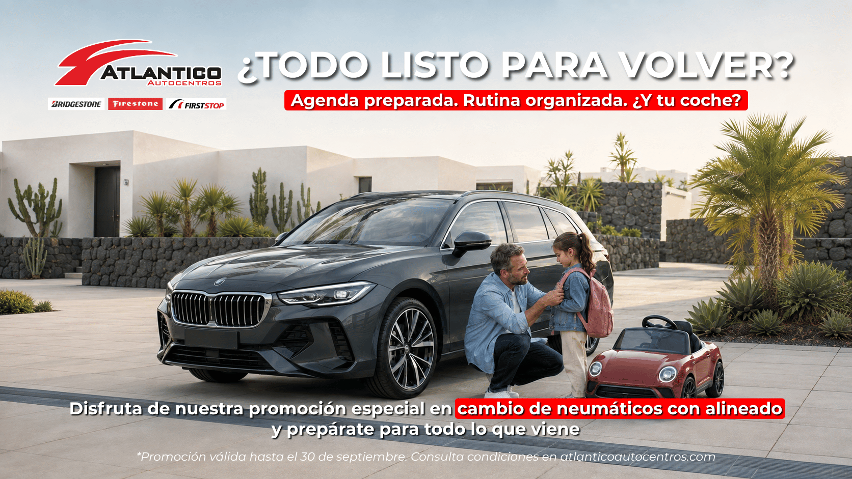 Promoción especial en neumáticos y alineado